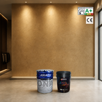 Nouvelle conception de peinture liquide écologique en acrylique à base de pierre calcaire pour application au pinceau
