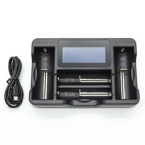 GEB <span class=keywords><strong>Chargeur</strong></span> pour AA AAA <span class=keywords><strong>CR123A</strong></span> 18650 26650 22650 14500 avec prise UK 220v AC LCD Display Universal <span class=keywords><strong>Rechargeable</strong></span> Battery Charger - Product Image 5