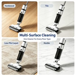 Máquina todo en uno <span class=keywords><strong>lavadora</strong></span> y <span class=keywords><strong>secadora</strong></span> de suelos húmeda y seca, autolimpieza, autonomí<span class=keywords><strong>a</strong></span> de 45 minutos, venta directa de fábrica - Product Image 4