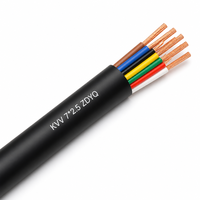 Câble de commande en cuivre KVV 7 conducteurs 0,75/1/1,5/2,5 mm² 450/750V, isolé et gainé PVC, pour câblage d'instrumentation et de coffrets électriques