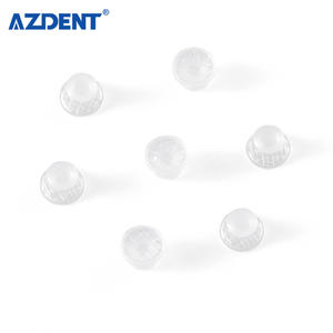 Bottoni linguali in ceramica trasparente compositi ortodontici dentali per tondi 10 pz/pacco - Product Image 2