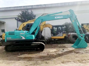 Excavadora sobre orugas Kobelco SK140LC de alta calidad, recién disponible, horas de trabajo cortas, ubicada en Shanghai con bomba de motor de núcleo - Product Image 2