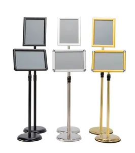 Menu Stand A3 Poster Display Floor Stand A4 24x36 Poster Frame Floor Sign Stand Display Sign Holder Adjustable Paper Holder