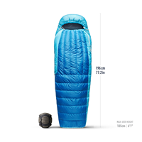 Sac de couchage momie en duvet RDS résistant à l'eau, en nylon, pour camping en extérieur, pour adultes, 3 saisons, par temps froid, vente en gros, OEM