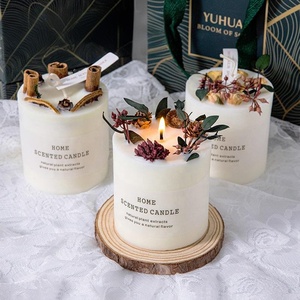 Luxuriöse Handgemachte Sojawachs-Duftkerzen mit Aromatherapie-Duft im Glasgefäß Ungiftig Modernes Design für Feiertage/Weihnachten - Product Image 3