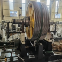 Équipement de test d'équilibrage dynamique à grande vitesse Haoshiyuan YYQ-5000, machine d'équilibrage horizontale à entraînement par courroie haute précision, garantie 1 an