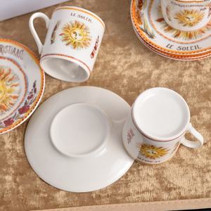 European Style Scepter Condensed Cup Plate Restaurant Afternoon <b>Tea</b> Cup <b>Gift</b> Coffee Cup - Product Image 3