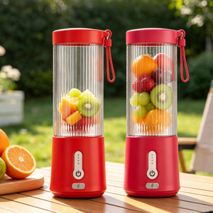 Bulk Portable Ice Blender - <b>Kitchen</b> Appliances 6-Blade High Speed Juicer Cup for Making Ice Shakes Smoothies & Frozen Drinks - Product Image 2