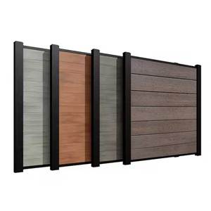 Recinzione per la Privacy Domestica Design Moderno Recinzione Modulare in Alluminio Metallo Orizzontale per Cortile - Product Image 6
