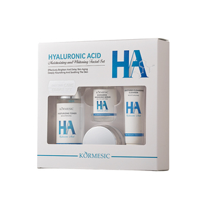 OEM/ODM KORMESIC Marque distributeur Ensemble de soins de la peau éclaircissant et nourrissant Ensemble visage hydratant et blanchissant à l'acide hyaluronique - Product Image 5