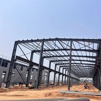 Estructura de acero ligero de alta calidad Techo de metal de alta resistencia para almacén de acero y taller Procesamiento de soldadura directa de fábrica