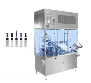 Automatische Plastik-Syring-Abfüllmaschine Desktop Gel Hyaluronsäure Hydrafaziale Hyaluronsäure-Syring-Abfüllmaschine