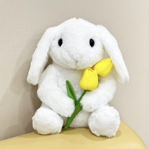 Nuevo Juguete de Peluche Súper Suave de Conejo y Pollito de Pascua, Muñeco de Peluche con Diadema y Relleno de Algodón PP - Product Image 3