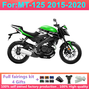 Kit Completo de Carenado para Motocicleta, Compatible con <span class=keywords><strong>Yamaha</strong></span> MT125 <span class=keywords><strong>MT</strong></span>-<span class=keywords><strong>125</strong></span> <span class=keywords><strong>125</strong></span> 2015 2016 2017 <span class=keywords><strong>2018</strong></span> 2019 2020, Kits de Carenado para Carrocería - Product Image 6