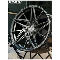 XINLAI Jantes forgées noires mates concaves profondes personnalisées 15 16 17 18 pouces Roues de voiture de tourisme pour BMW E90 E91 E92 E93