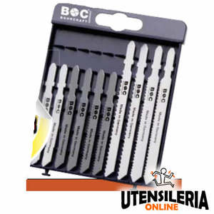 BOHRCRAFT Lames de scie à métaux et en plastique (10pcs) - Product Image 1