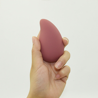 Vollsilikon Kleiner Mango-Design 10-Frequenz Sexuelles Massagegerät Vibrator Erwachsenen-Sexspielzeug