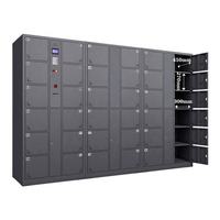 Casier intelligent pour colis, casier de rangement pour sacs, casier électronique 24h/24 et 7j/7 pour dépôt et récupération en libre-service