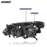 Système d'éclairage automobile JUSHUN, phare avant à LED pour Toyota Camry 2012-2014