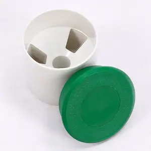 Couvercle de Protection de tasse de Golf vert, couvercle de tasse de trou avec capuchon de trou de golf en matière plastique