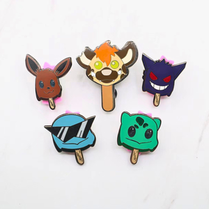 Manufacturer No Minimum Metal Iron Zinc Alloy Cast Die Cut Logo Soft Hard Enamel Brooch Badge Custom Enamel Lapel <strong>Pins</strong> - Product Image 6