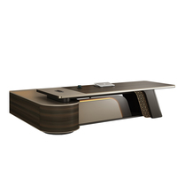 Bureau de direction série Yuchi YC-01, mobilier de bureau moderne, OEM/ODM, dimensions, couleur et logo personnalisables
