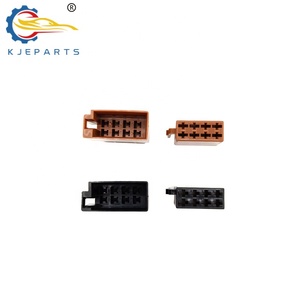 Boîtiers de connecteurs automobiles 8 broches noirs et marron, mâle et femelle, <span class=keywords><strong>ISO</strong></span>, indice de protection IP66, 12V 3-10A pour faisceaux de câblage de puissance automobile - Product Image 2