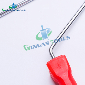 פלסטיק חדש ידית אדום 9 מוט כרום מוט כרום באיכות מעולה מעולה מסגרת רולר - Product Image 3