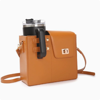 Sac à bandoulière portable Zenos pour bouteille d'eau, sacoche quotidienne (bouteille d'eau non incluse)