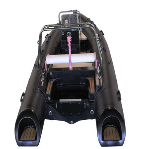 Luxury 430 Fishing Boat Fiberglass Rib 1.2mm Thickness Water Sports Lake River Usage 8-Person Sport <b>Yacht</b> - Product Image 3