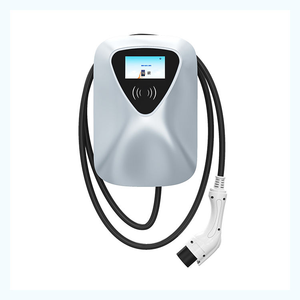 <span class=keywords><strong>Borne</strong></span> de <span class=keywords><strong>Recharge</strong></span> pour Véhicules <span class=keywords><strong>Électrique</strong></span>s AC 7kW Wallbox Rapide avec Interface GB Standard Nouvelle Blanc/Gris - Product Image 3