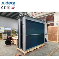 Refroidisseur d'air évaporatif industriel, condenseur à tubes en acier inoxydable pour la récupération de chaleur industrielle