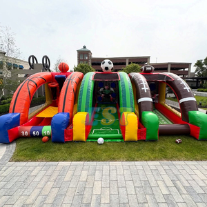 Équipement de fête PVC Carnaval Jeu Baseball Football Basketball Jeux de tir 3 en 1 Jeux de sport <span class=keywords><strong>pour</strong></span> enfants adultes - Product Image 2