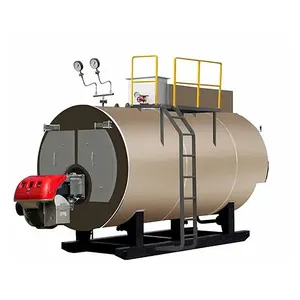 Henan Yinchen automatic horizontal wns liquid methane gas propane kerosene hfo fired industrial fire tube steam boiler