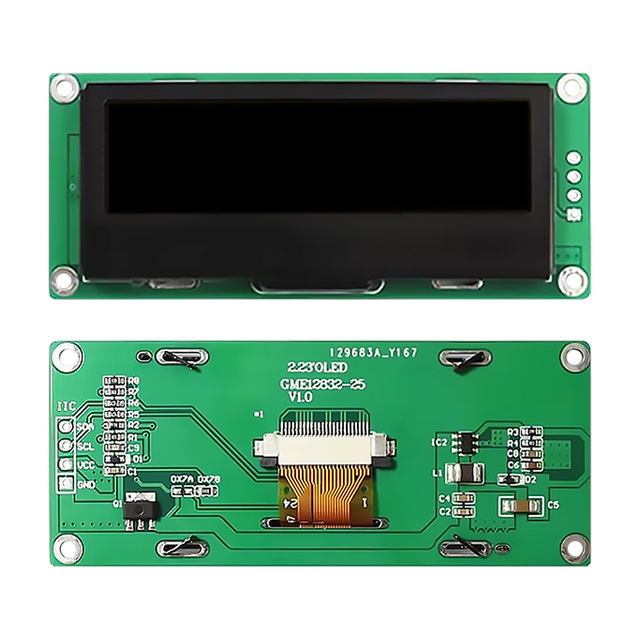 2.23 Inch OLED Display Module, 128*32 Resolution , 4P Connector, Controller SSD1305,  Colors: White/Blue/Yellow/Green