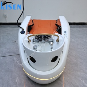 Sillón de Masaje Eléctrico Kisen, Cama de Champú con Circulación de Agua, Spa Capilar con Luz LED, Multifuncional para Cuerpo Completo - Product Image 6