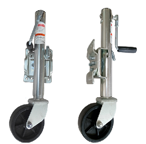 Cric <span class=keywords><strong>de</strong></span> <span class=keywords><strong>remorque</strong></span> en acier robuste Hyroad 60 mm Plaque <span class=keywords><strong>de</strong></span> montage <span class=keywords><strong>de</strong></span> <span class=keywords><strong>roue</strong></span> <span class=keywords><strong>de</strong></span> support <span class=keywords><strong>de</strong></span> <span class=keywords><strong>remorque</strong></span> avec roues <span class=keywords><strong>de</strong></span> <span class=keywords><strong>10</strong></span> <span class=keywords><strong>pouces</strong></span> Charge utile maximale <span class=keywords><strong>de</strong></span> 1200 kg Noir - Product Image 4