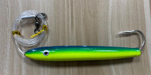 6 pouces cèdre Plug Marlin thon Slayer eau salée pêche à la traîne leurres 10/0 crochet gréé en bois cèdre Plug - Product Image 6