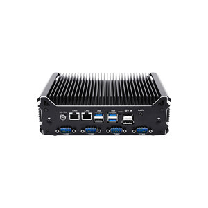 Mini-ordinateur embarqué Wanlan WiFi 6 4G/5G compatible DDR5 NVME 2 ports LAN sans ventilateur <span class=keywords><strong>Giga</strong></span> Ultra 7 155H - Product Image 1
