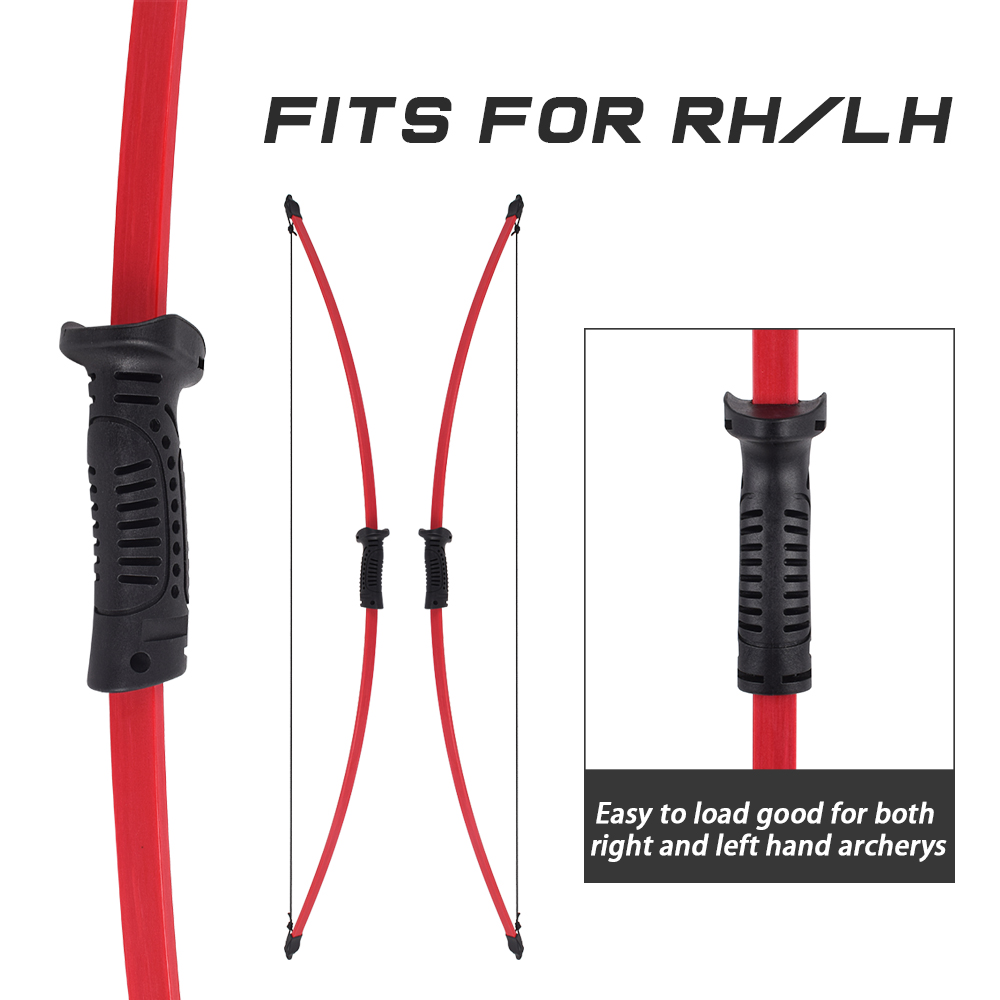 Молодежный изогнутый лук комплект 44 дюйма 15LBS, Спорт на открытом воздухе спортивные игры, игрушки для начинающих с бантом комплект со стрелками комплект защита рук колчан, палец TAB