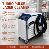 Machine de nettoyage au laser à fibre CKMACHINE 3000W pour l'élimination de la rouille des machines de construction, outil de qualité industrielle pour surfaces métalliques