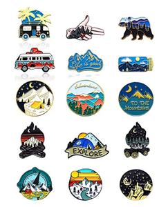 Bros go hiking trendi untuk perjalanan luar ruangan pin Kemah petualangan - Product Image 2