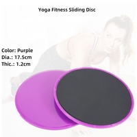 Discos Deslizantes de Alta Calidad para Ejercicio, Material ABS Ecológico Antideslizante, 150g, para Yoga