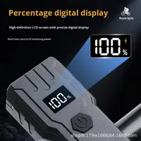 Phare avant de vélo à énergie solaire, rechargeable USB-C, double LED, longue portée, étanche ABS, affichage numérique, 6ème lumière