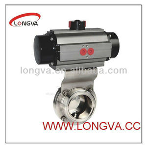 न्यूमेटिक रोटरी वाल्व एक्ट्यूएटर पर डबल अभिनय - Product Image 5