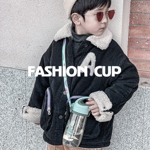 Baode 3 In 1 Water Bottle For Children 500Ml With Strap Bpa Free Training Cup - Product Image 4