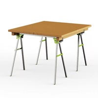 Offre Spéciale Prix Usine Vente en Gros Banc de Travail en Acier Réglable et Pliable Chevalet à Scie en Acier à Bon Prix