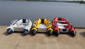Bote Inflable <span class=keywords><strong>de</strong></span> <span class=keywords><strong>Rescate</strong></span> <span class=keywords><strong>de</strong></span> PVC <span class=keywords><strong>de</strong></span> 7.5 pies (2.3 m), Bote Inflable Portátil, Balsa <span class=keywords><strong>de</strong></span> Pesca para 2 Personas - Product Image 3