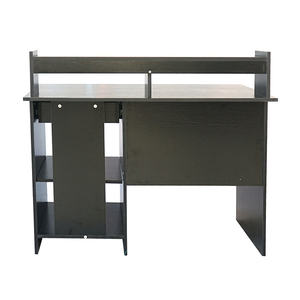 DB Style général moderne E1 15MM noir ordinateur bureau aggloméré matériel - Product Image 6