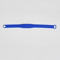 Bracelet en silicone RFID personnalisé étanche 13.56MHz IC Chip Bracelet de contrôle d'accès pour salle de sport et parc d'attractions